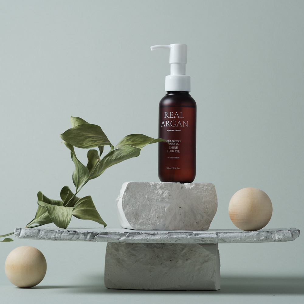 Масло для сияния волос RATED GREEN с маслом арганы, 100мл