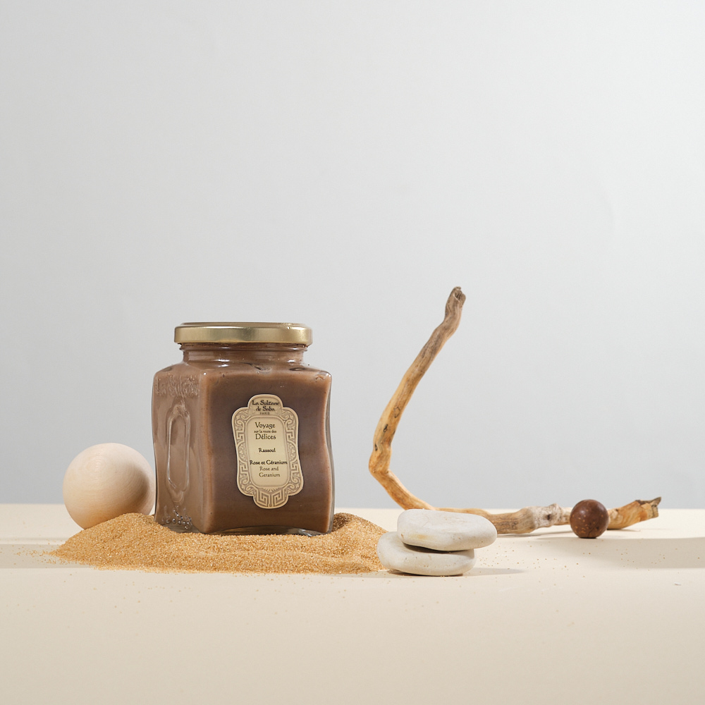 Маска на глиняной основе (Рассул) для лица, тела и волос La Sultane de Saba, 300 мл