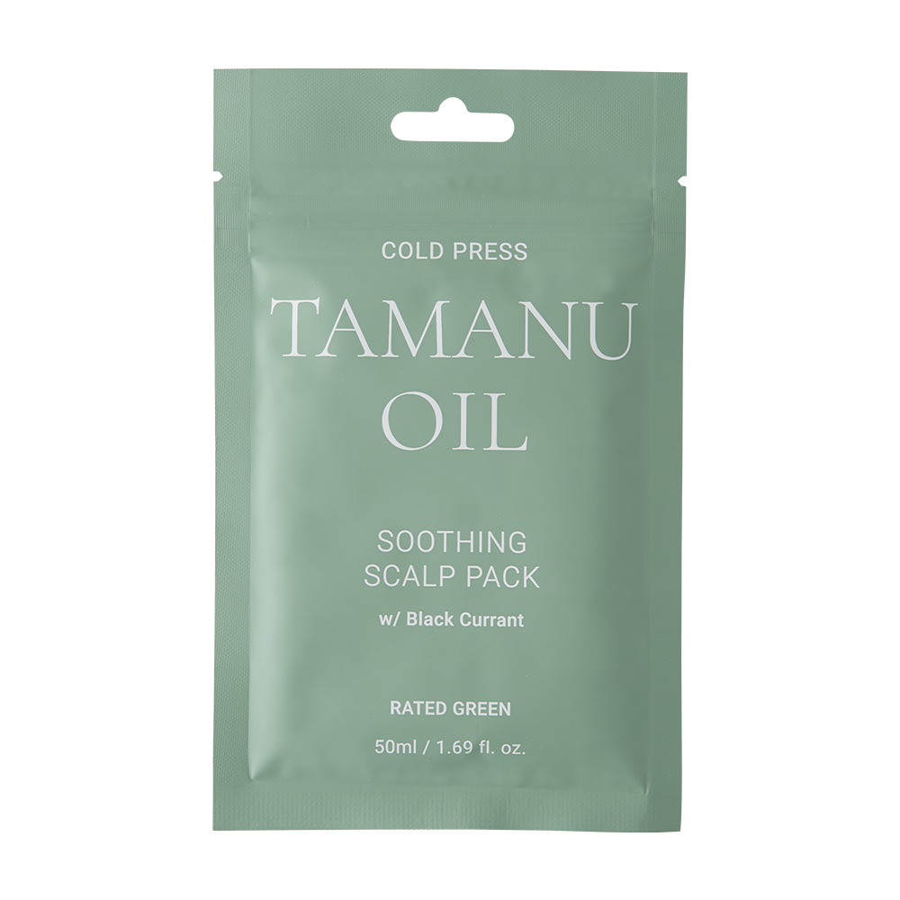 Успокаивающая маска для кожи головы RATED GREEN с маслом таману холодного отжима, 50 мл