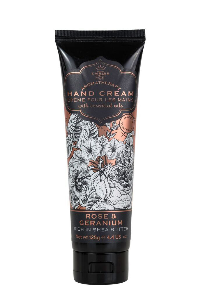 Крем для рук EMPIRE AUSTRALIA с маслами розы и герани, "BOTANICALS", 125 мл