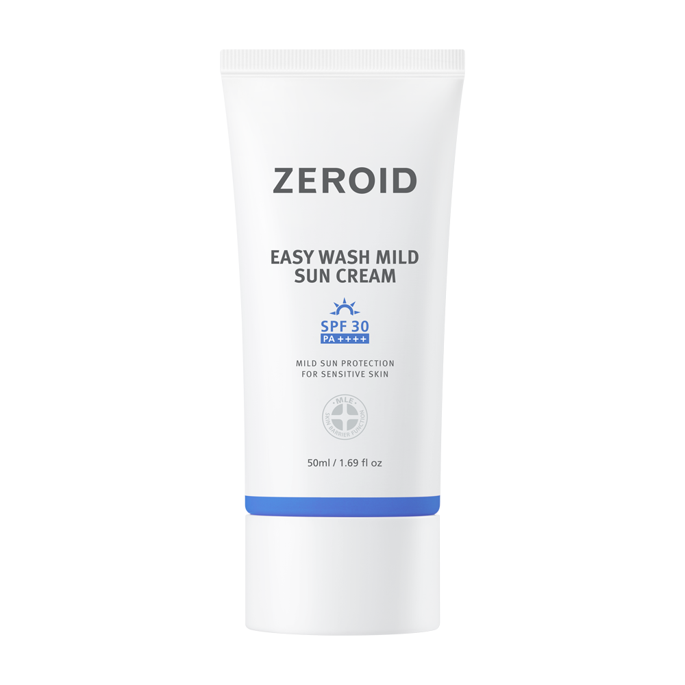 Легкий солнцезащитный крем для сухой и чувствительной кожи ZEROID SPF30, 50 мл