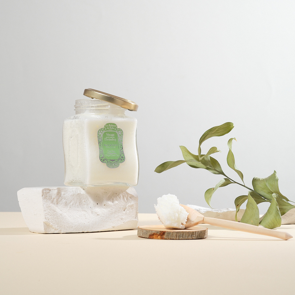 Масло карите для тела и волос La Sultane de Saba Зеленый чай и Имбирь, 300 мл