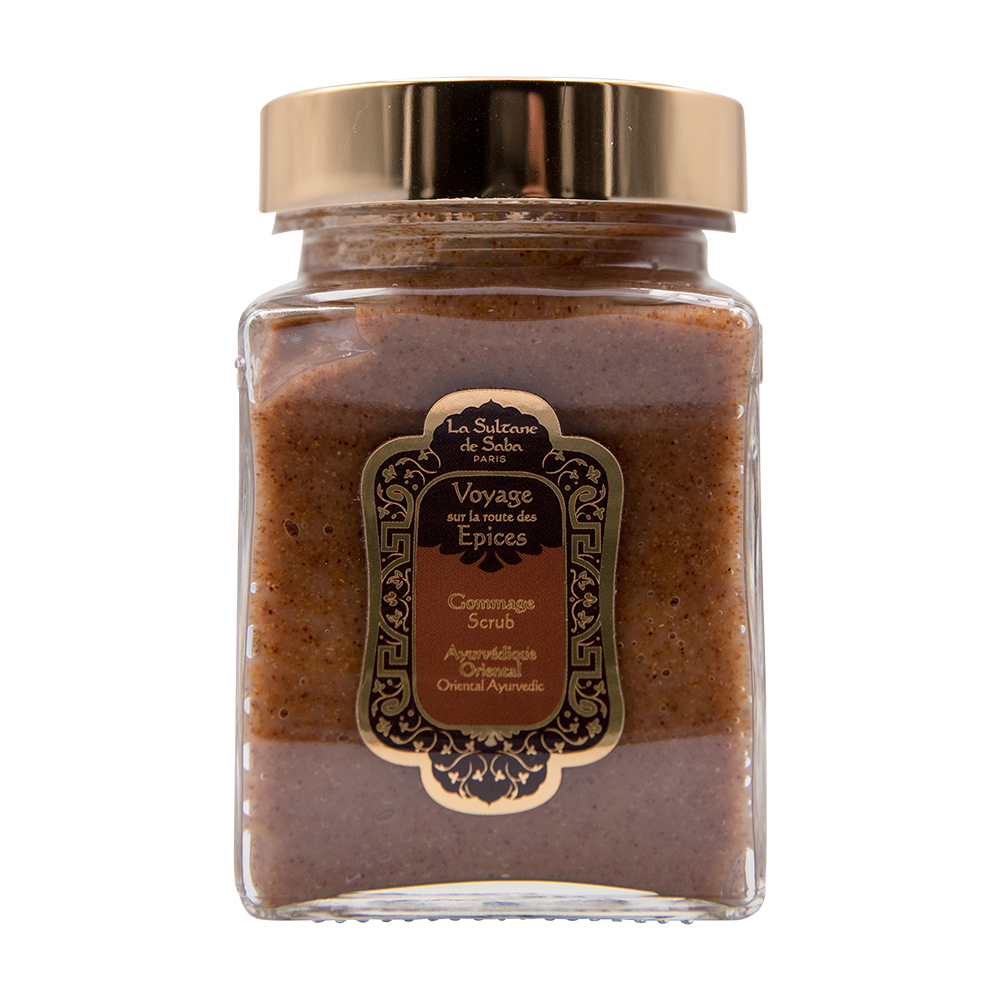 Гоммаж для тела Аюрведа La Sultane de Saba Амбра, Ваниль, Пачули, 300 г