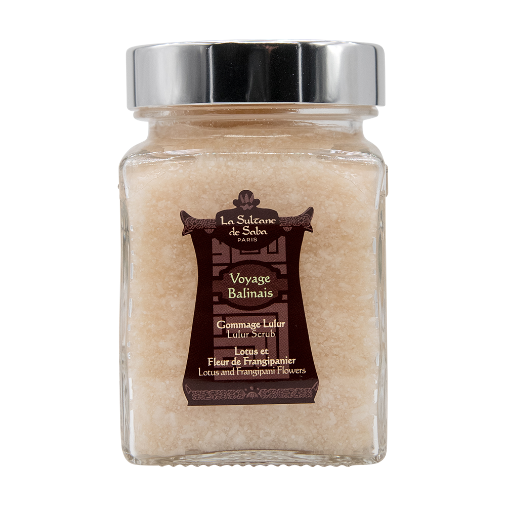 Кокосово-рисовый гоммаж  La Sultane de Saba Лотос и Франжипани, 300 г
