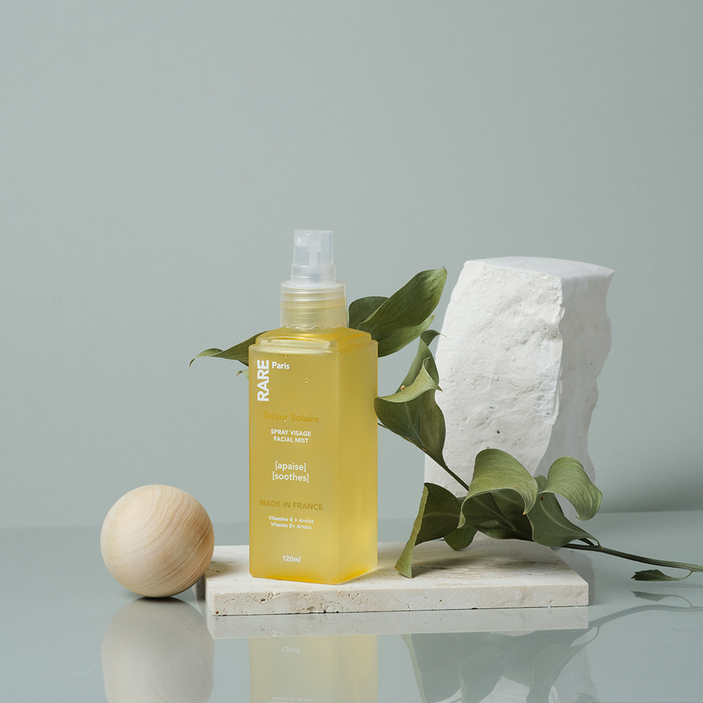 Успокаивающий тоник-мист для лица Trésor Solaire RARE Paris, 120 мл