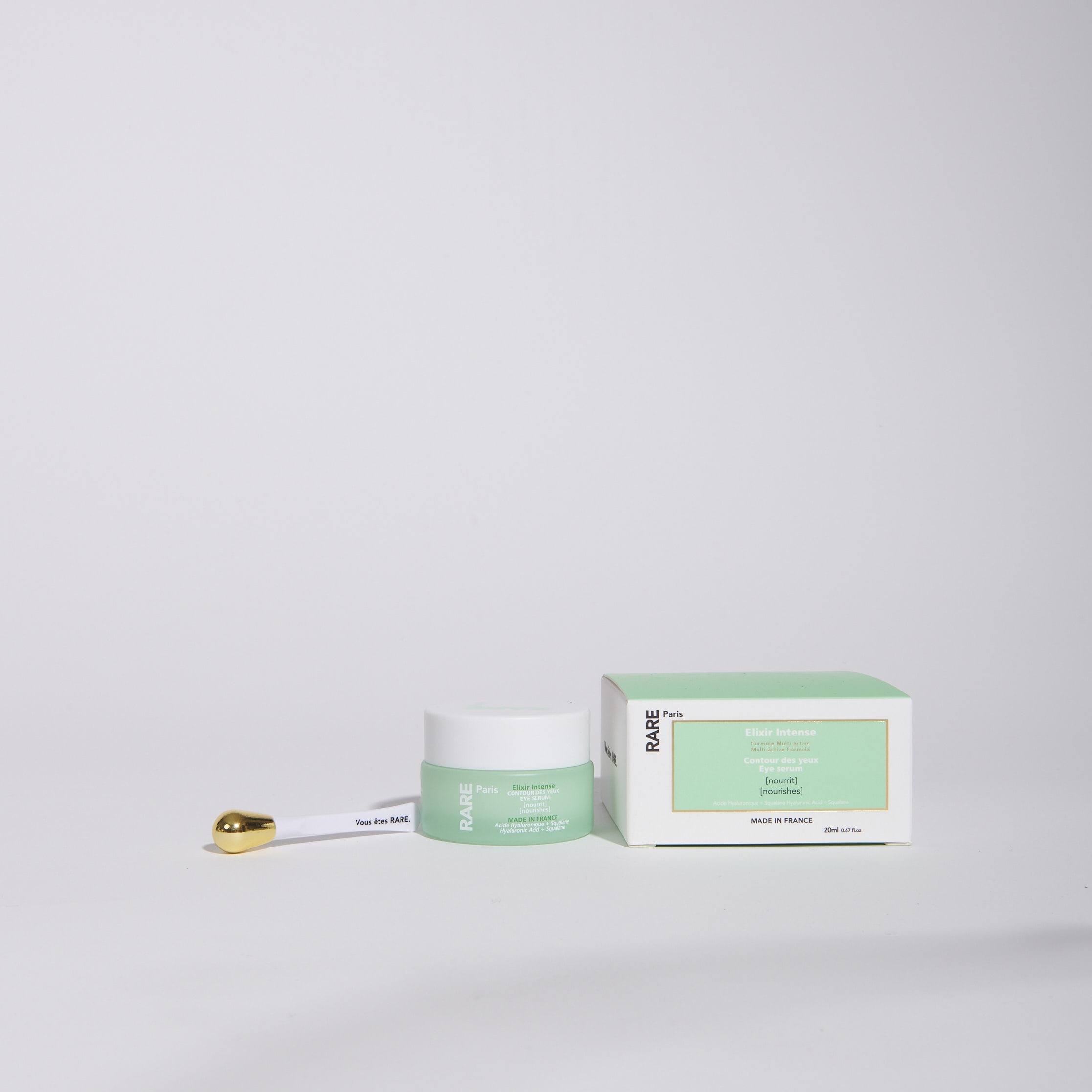 Питательный флюид для кожи вокруг глаз Elixir Intense RARE Paris, 20 мл