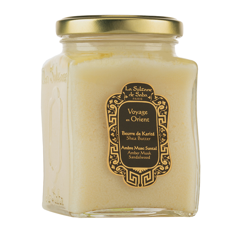Масло карите для тела и волос La Sultane de Saba Амбра, Мускус и Сантал, 300 мл